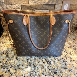 Louis Vuitton Classic Brown Monogram Neverfull MM